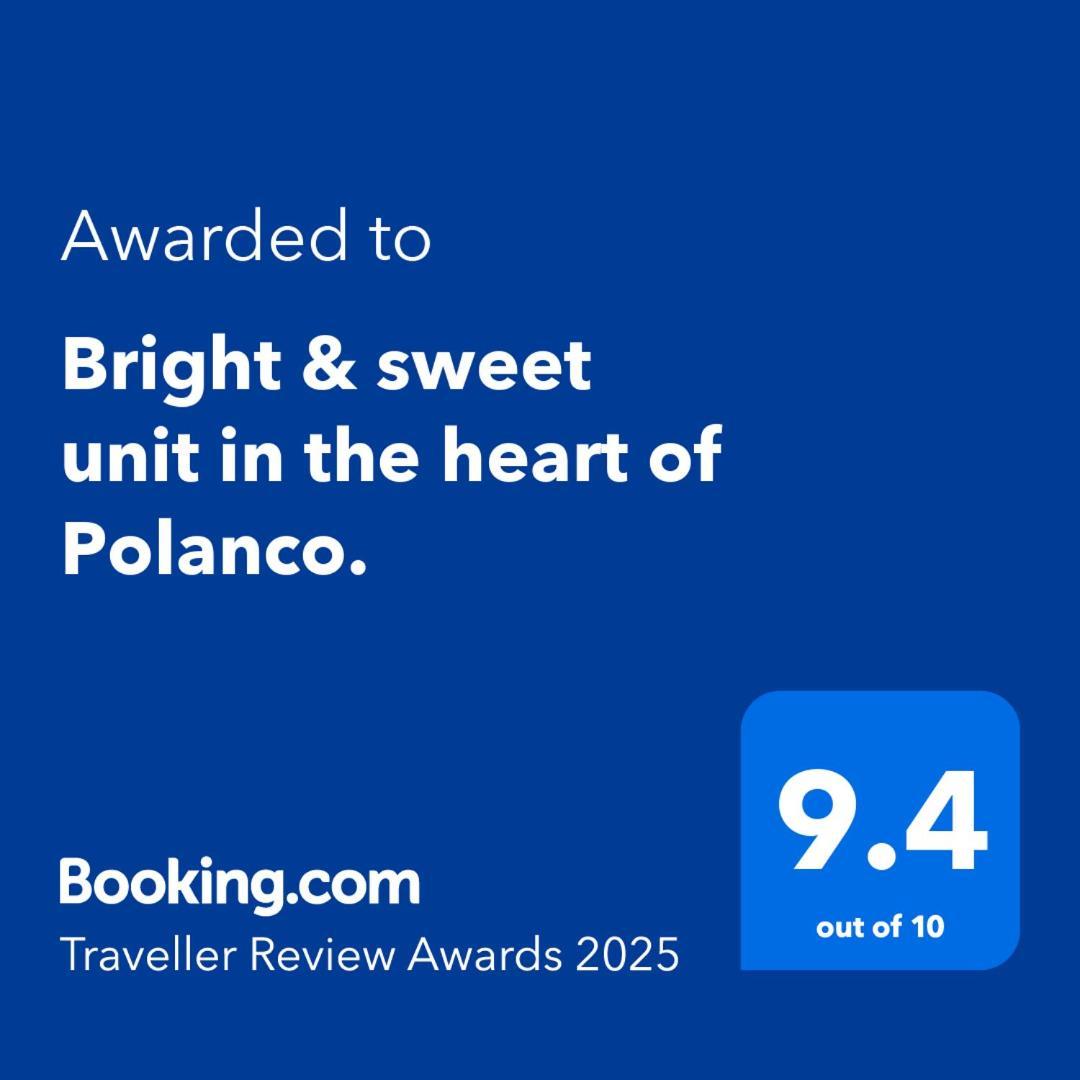 דירות מקסיקו סיטי Bright & Sweet Unit In The Heart Of Polanco. מראה חיצוני תמונה
